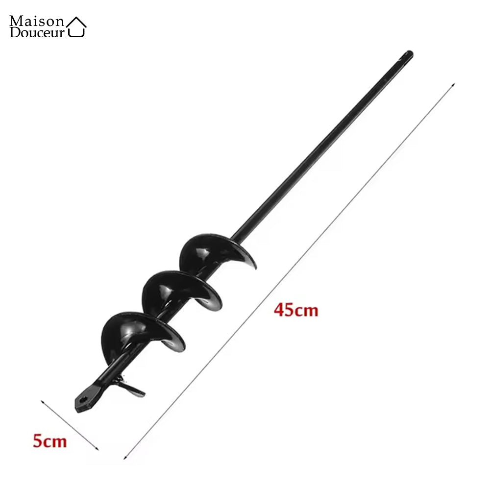 Tarière à spirale pour perceuse