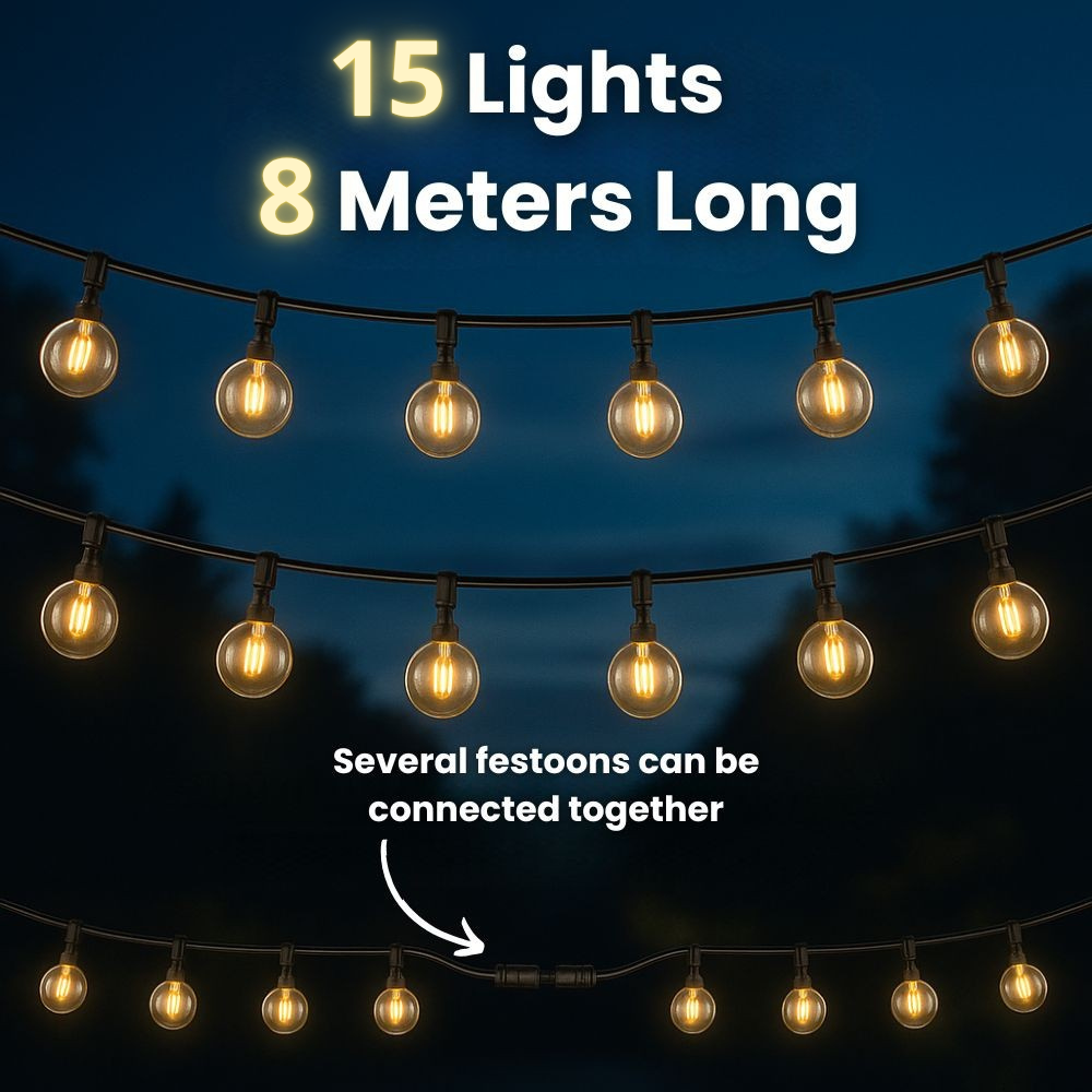 Solar Festoon Lights 2.0