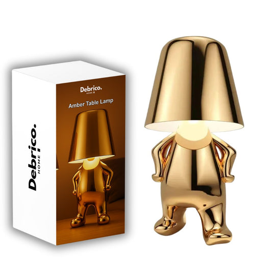 AMBER TABLE LAMP