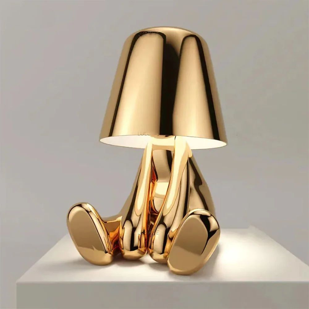 AMBER TABLE LAMP