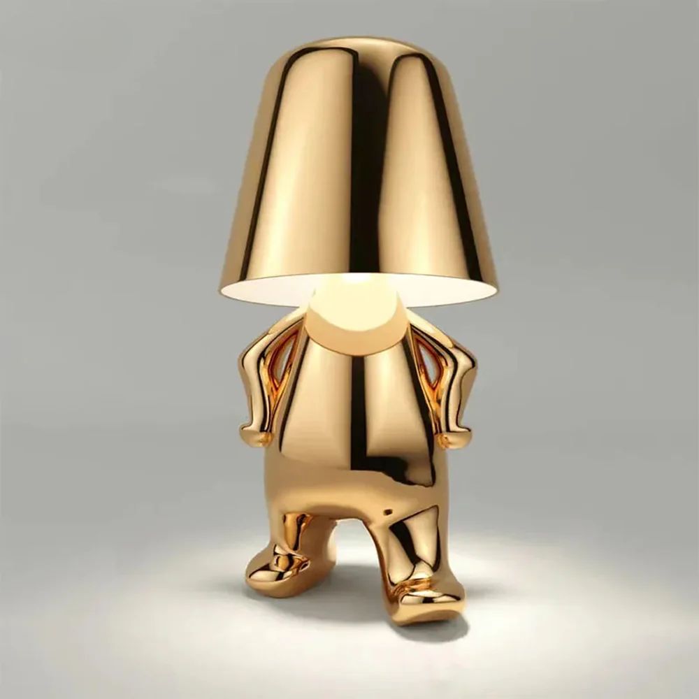 AMBER TABLE LAMP