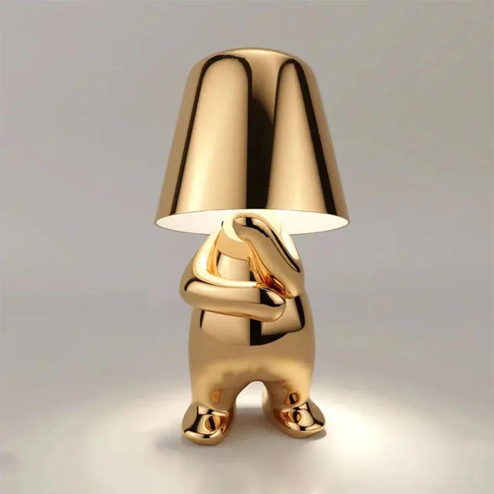 AMBER TABLE LAMP