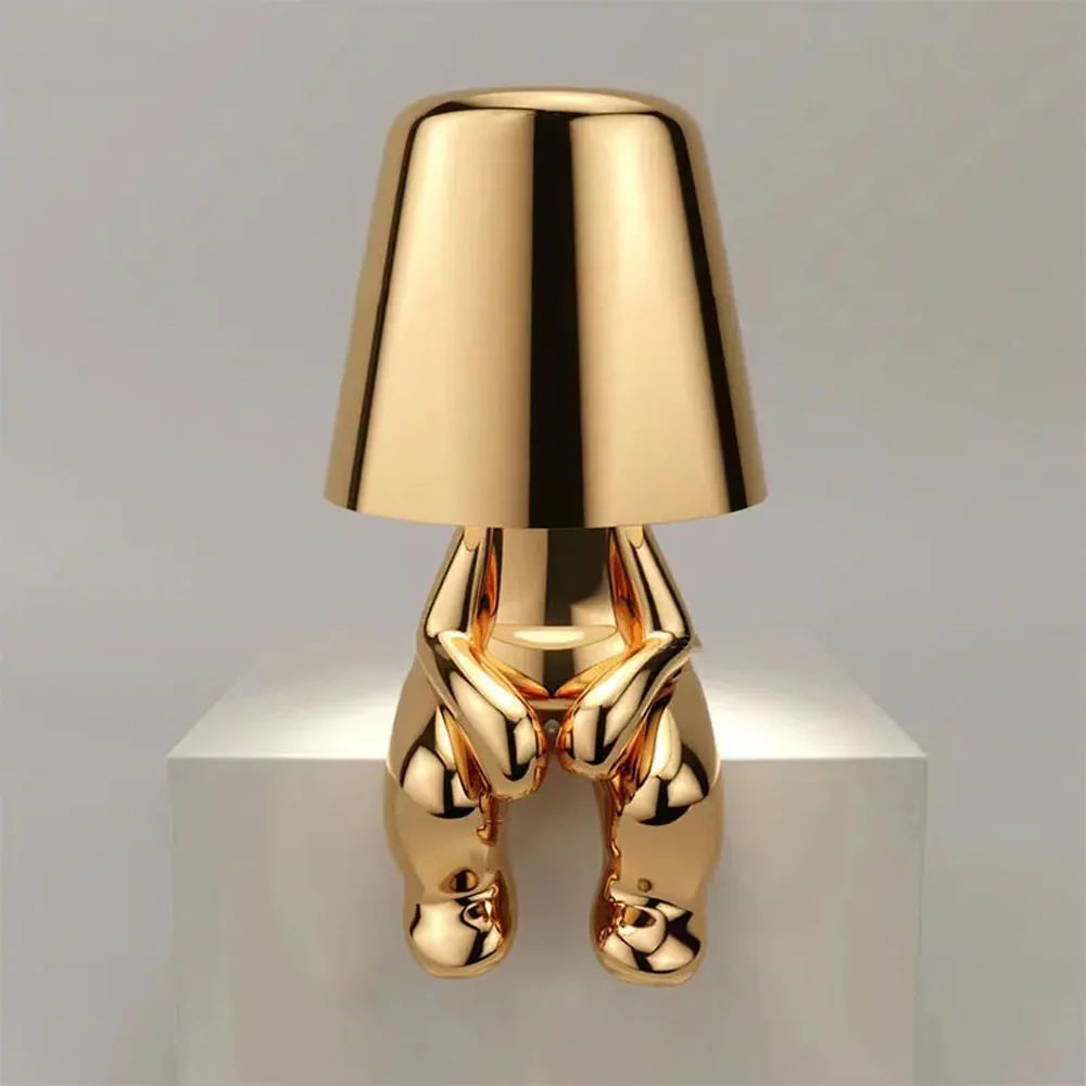 AMBER TABLE LAMP