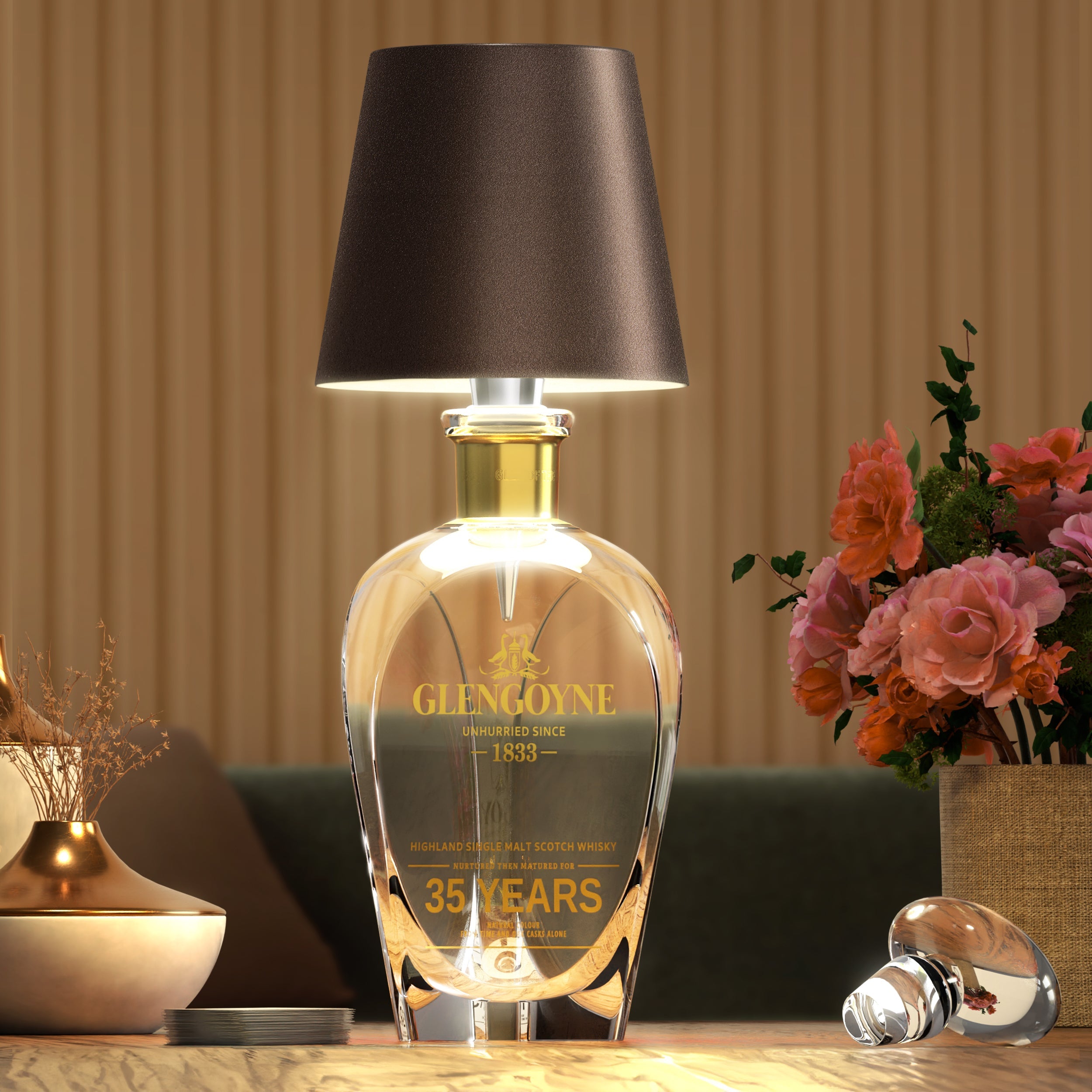 WIRELESS LED BOTTLE LAMP