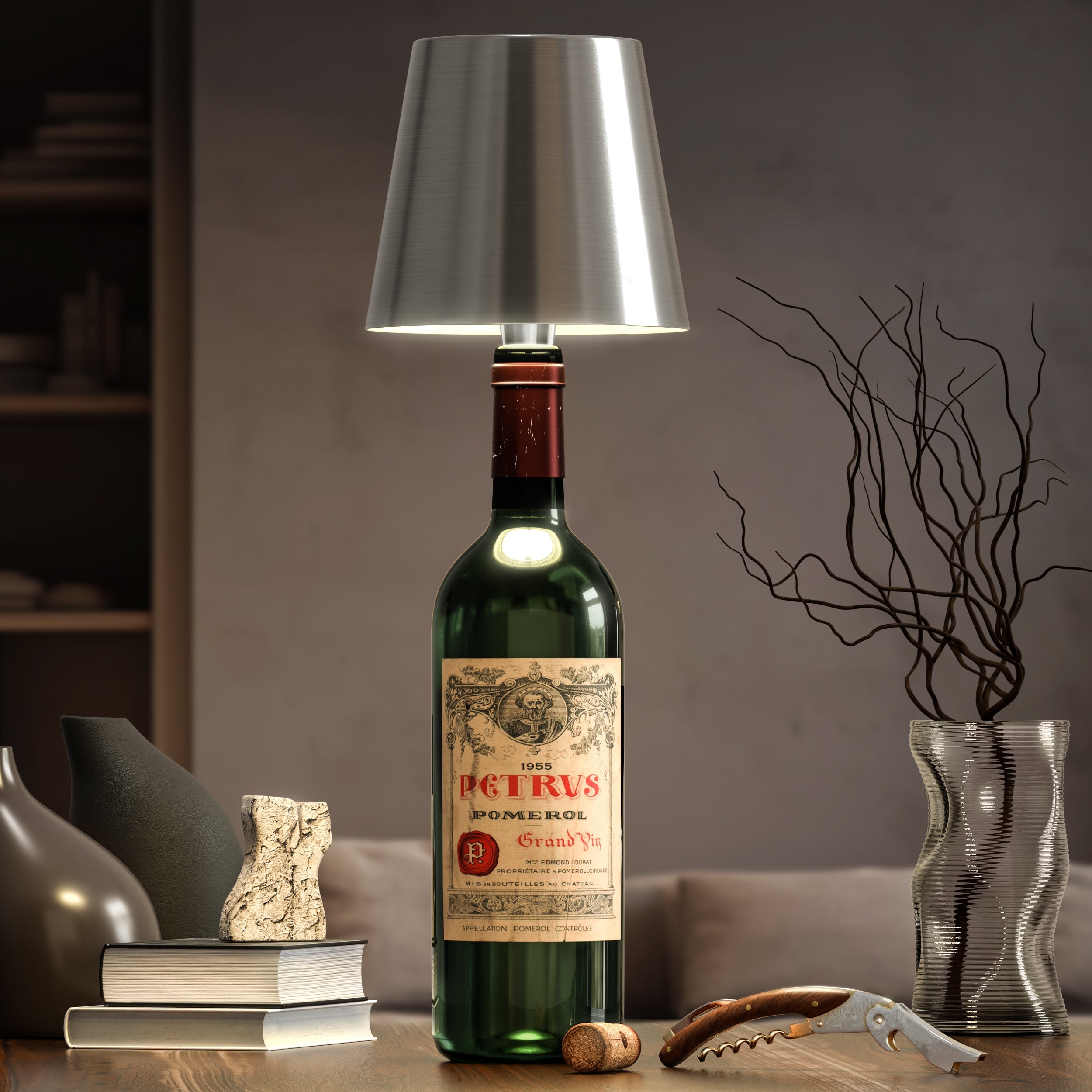 WIRELESS LED BOTTLE LAMP